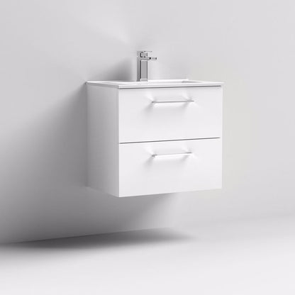 Arno 600/800mm 2 Drawer Wall Hung Basin Cabinet