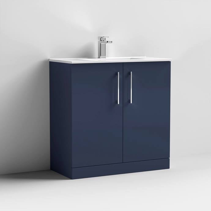 Arno 800mm 2 Door Floor Standing Basin Cabinet