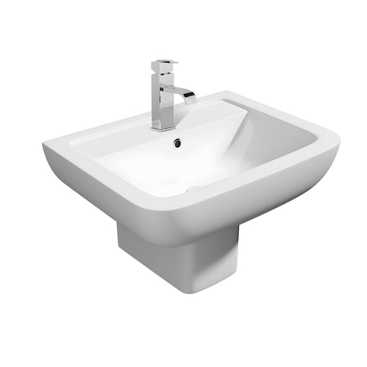 K Vit Options 600 Basin & Semi Pedestal