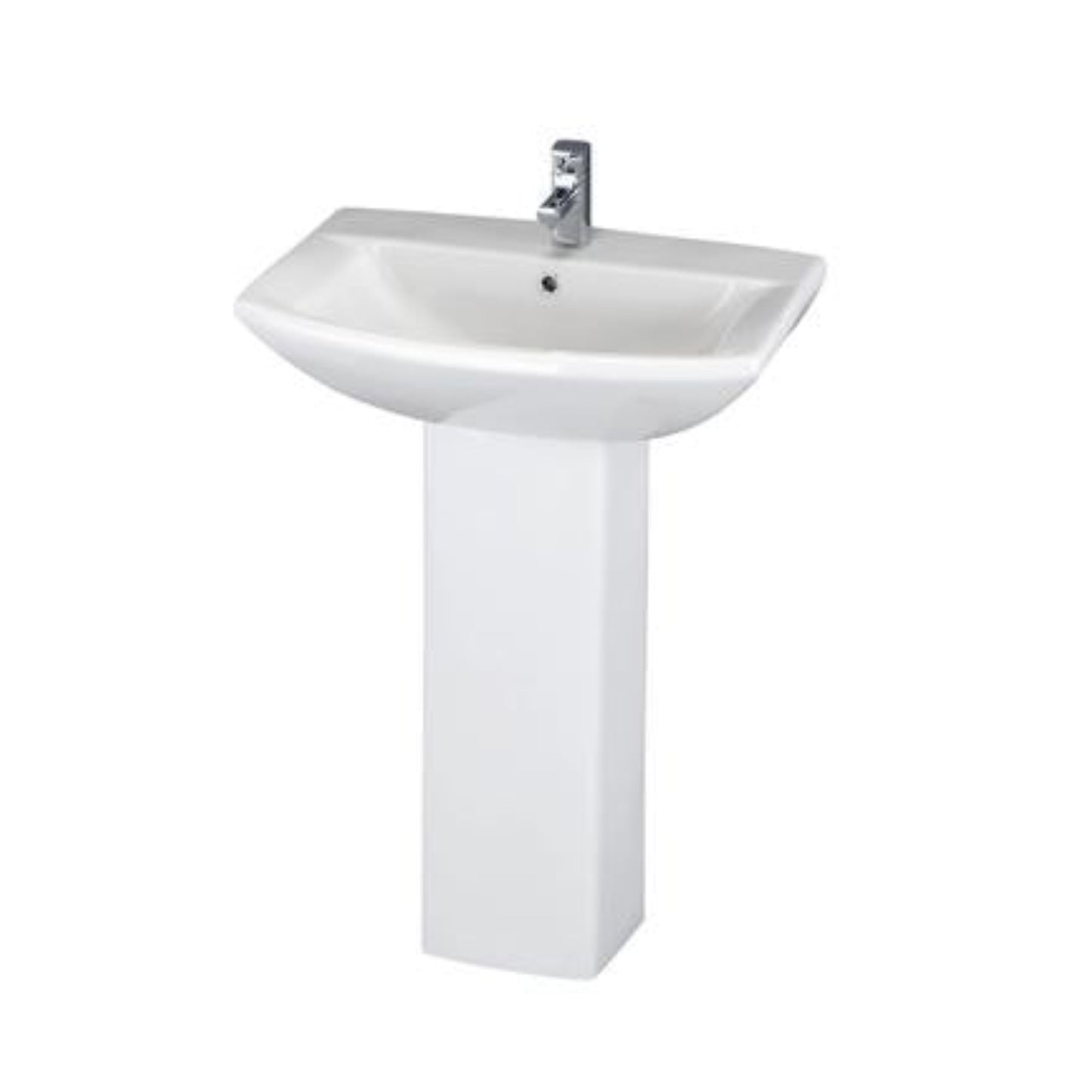 Asselby 600mm Basin & Pedestal