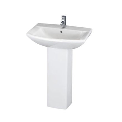 Asselby 600mm Basin & Pedestal