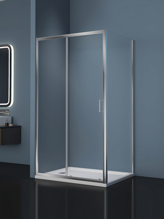 Giavani Intro 6mm Sliding Door Enclosures Chrome
