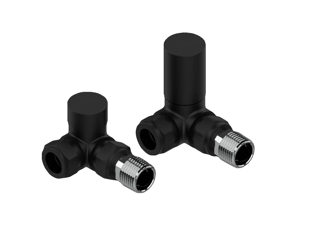 Corner Valves Black