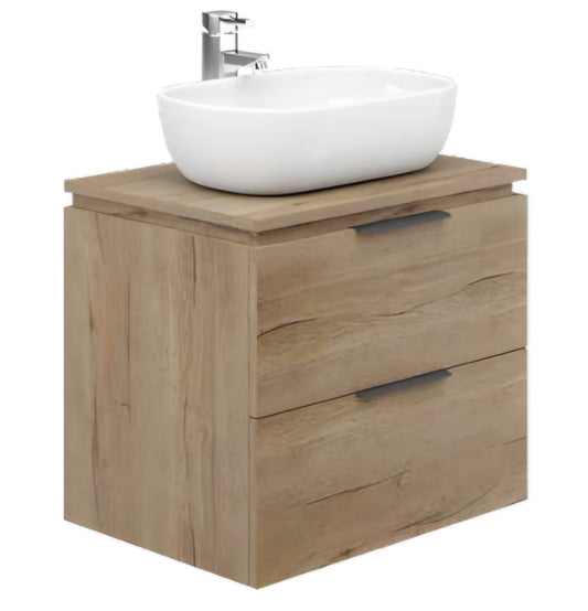 Alan T. Carr Onyx Wall Hung 2 Drawer Unit W Standard Countertop