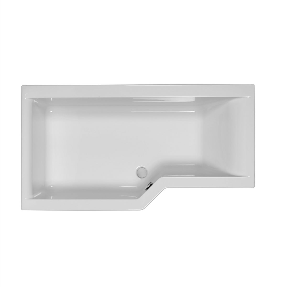 Carron Urban Edge L-Shaped Shower Bath