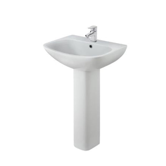 Ava 545mm Basin & Pedestal