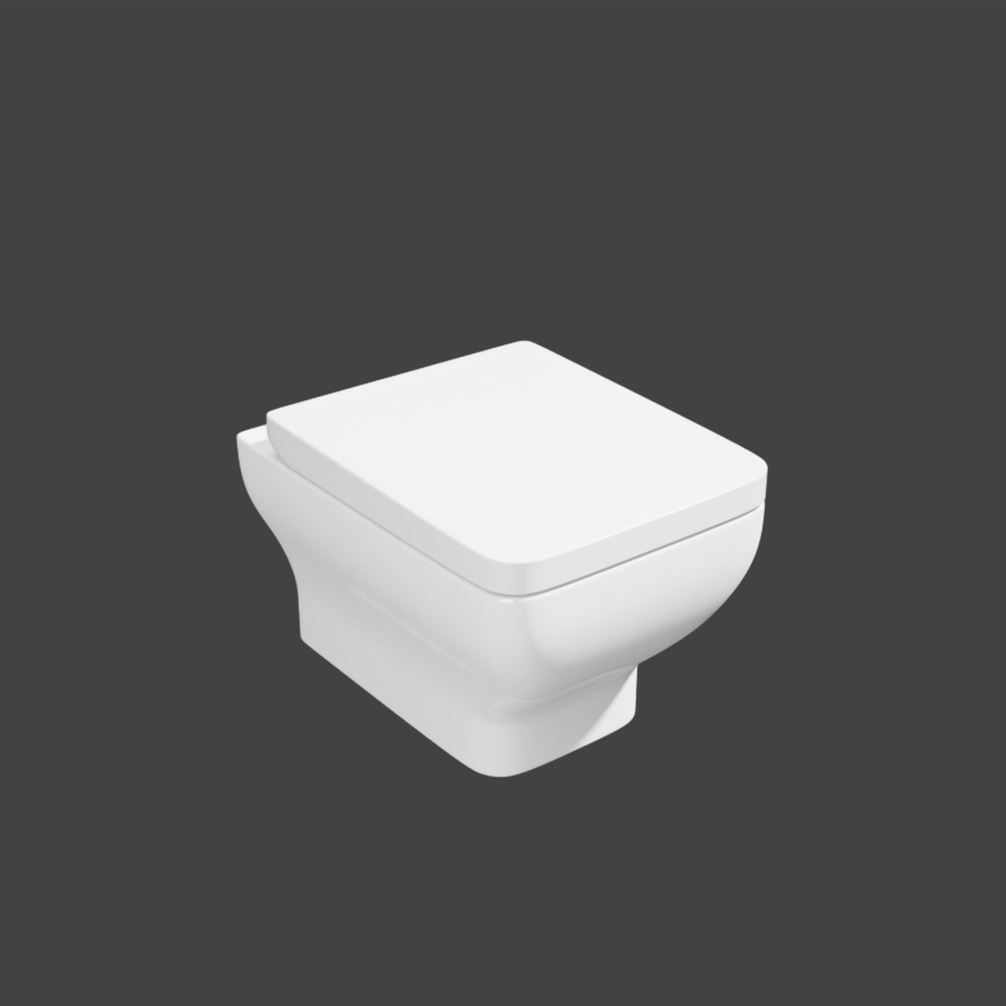 Options 600 Wall Hung WC Pan & Soft Close Seat
