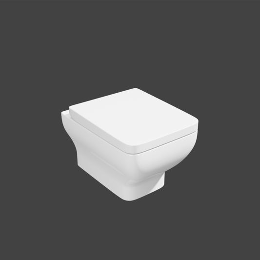 Options 600 Wall Hung WC Pan & Soft Close Seat