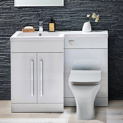 Scudo Lili 1100mm L Shape Combination Furniture Pack. Everything included