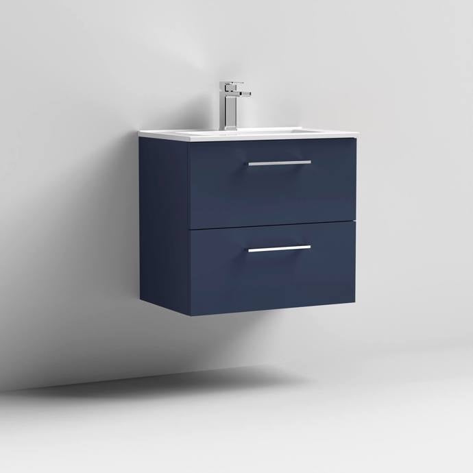 Arno 600/800mm 2 Drawer Wall Hung Basin Cabinet