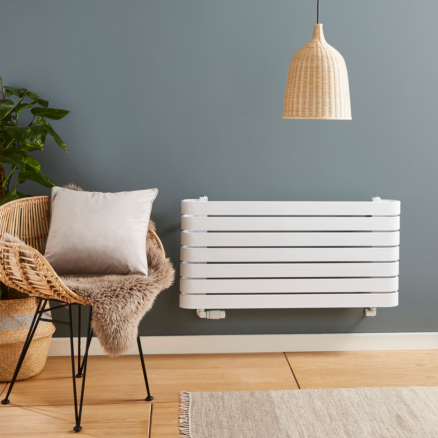 Denver Towel Rail White