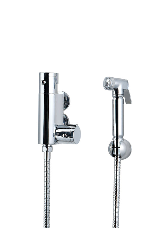 K Vit Chrome Douche Thermostatic Mixing Valve and Brass Spray Head