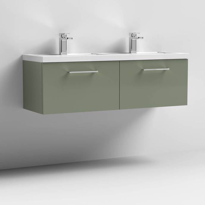 Arno 1200mm Wall Hung 1 Drawer/2 Drawer/1 Door Basin Cabinets