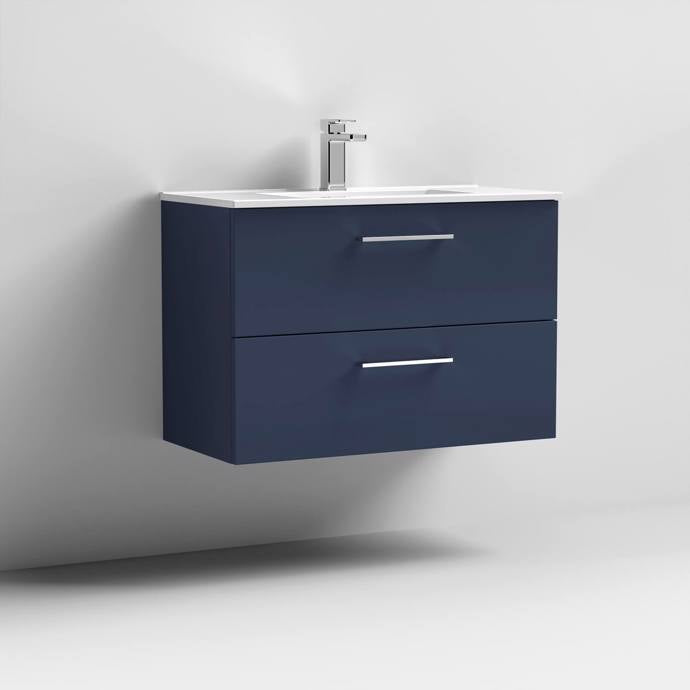 Arno 600/800mm 2 Drawer Wall Hung Basin Cabinet