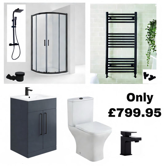Stunning Anthracite Shower room deal £799.95