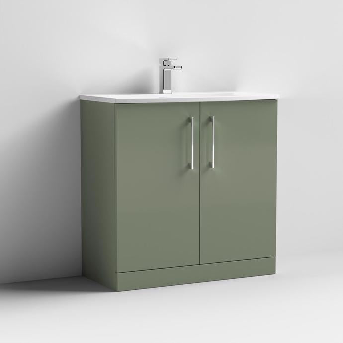 Arno 800mm 2 Door Floor Standing Basin Cabinet