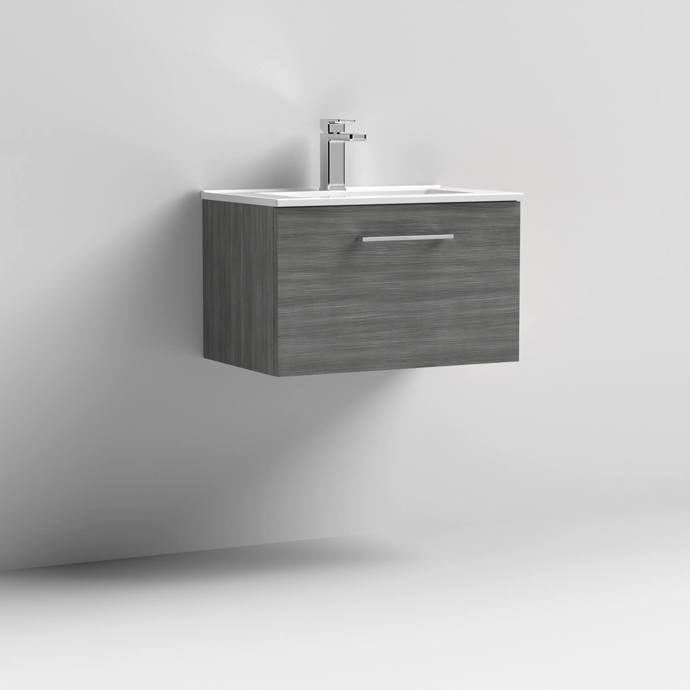 Arno 600/800mm 1 Drawer Wall Hung Basin Cabinet