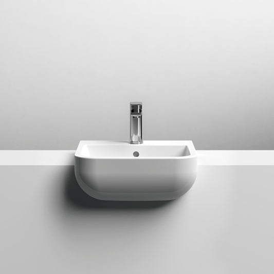 SRB004 semi recessed basin