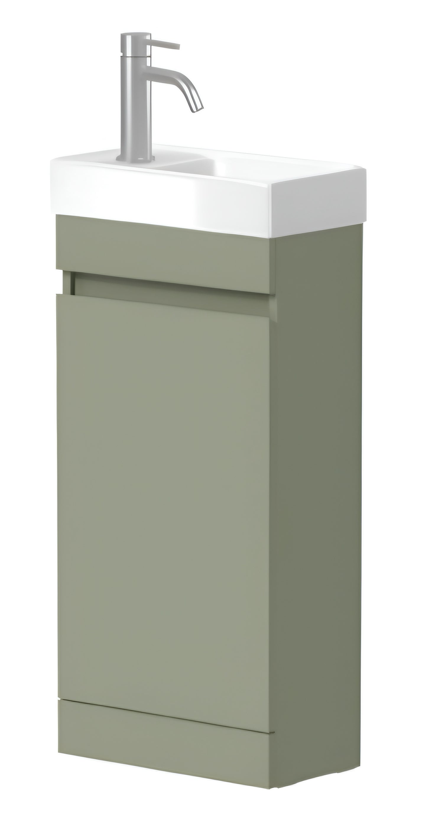Alan T. Carr Hana Cloakroom Floor Standing Unit & Basin