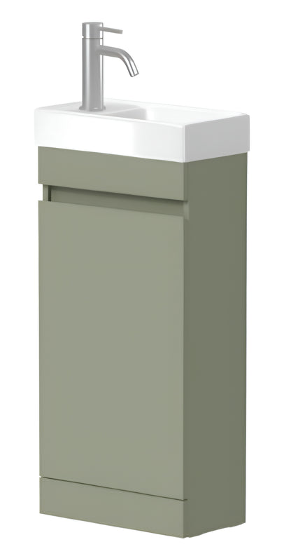 Alan T. Carr Hana Cloakroom Floor Standing Unit & Basin