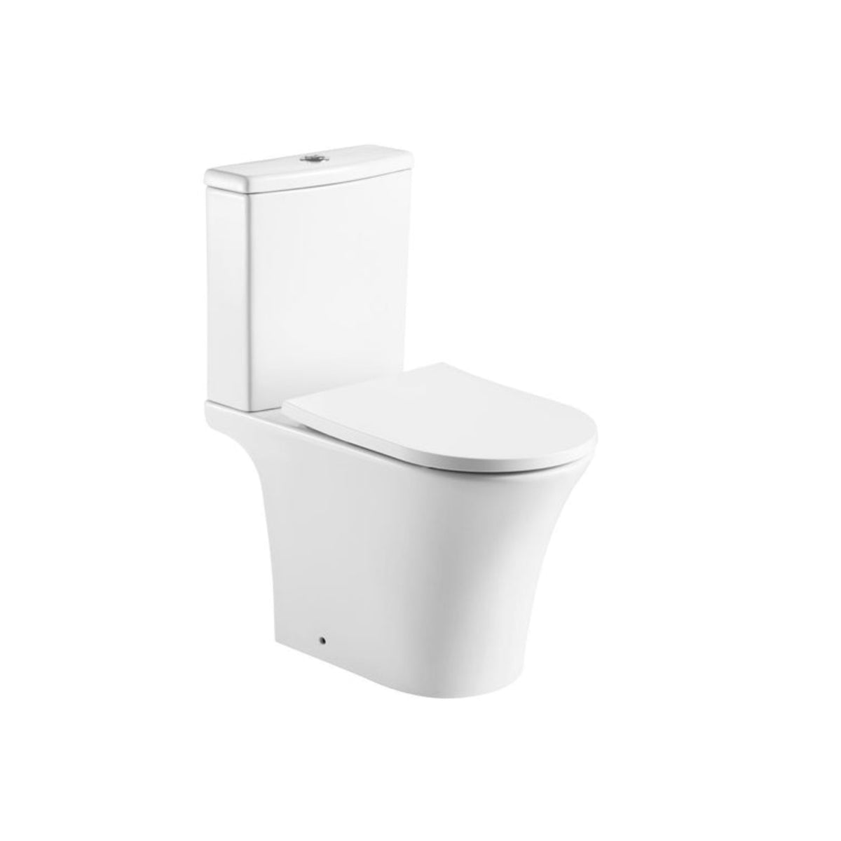 K Vit Kameo Rimless WC Pan, Cistern and Soft Close Seat