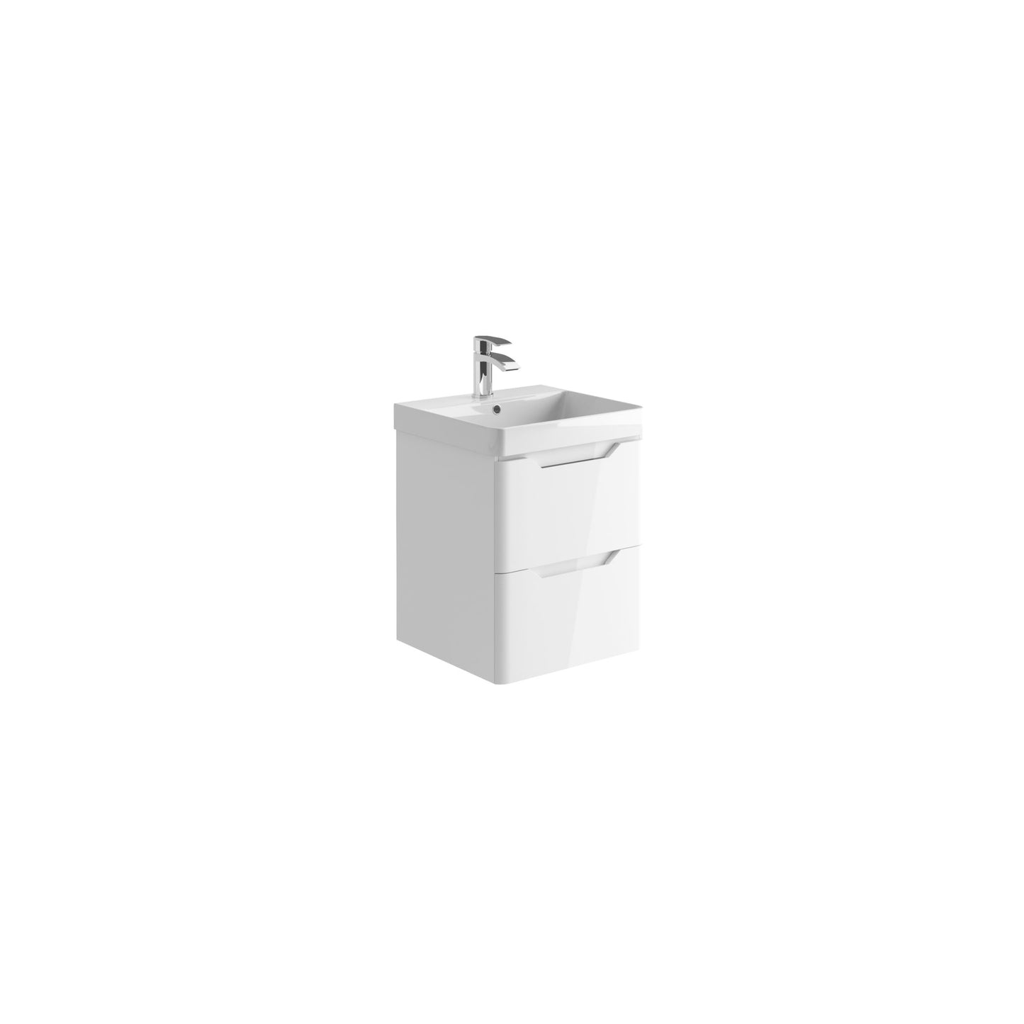 Scudo Ella 500/600/800m Wall Hung Cabinet & Basin