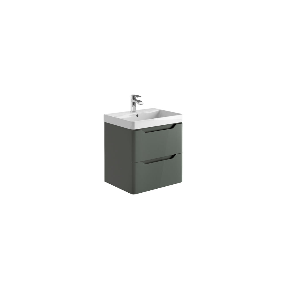 Scudo Ella 500/600/800m Wall Hung Cabinet & Basin