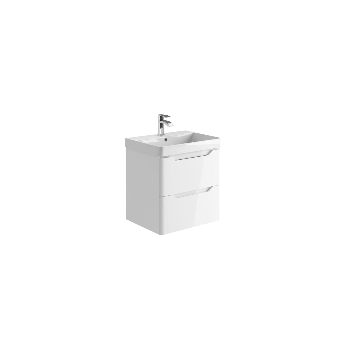 Scudo Ella 500/600/800m Wall Hung Cabinet & Basin