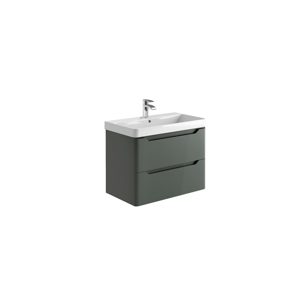 Scudo Ella 500/600/800m Wall Hung Cabinet & Basin
