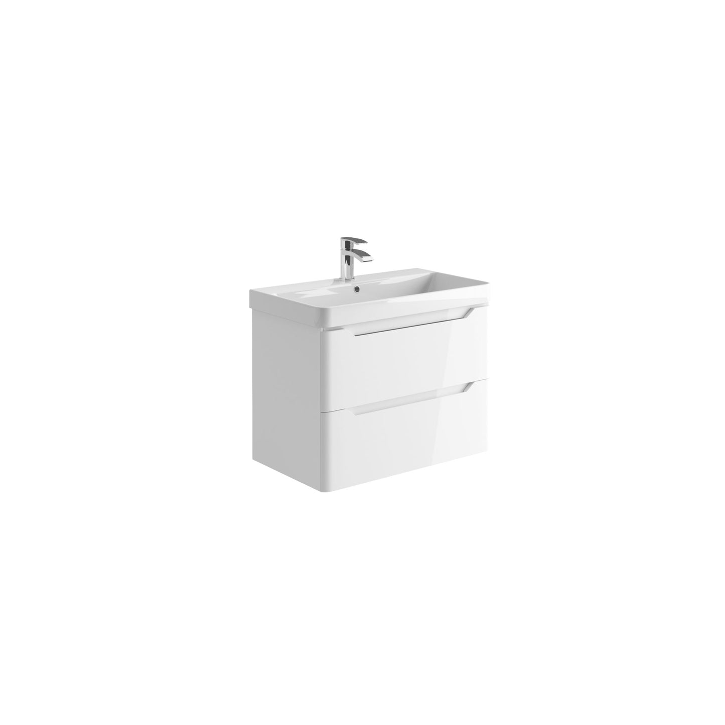 Scudo Ella 500/600/800m Wall Hung Cabinet & Basin