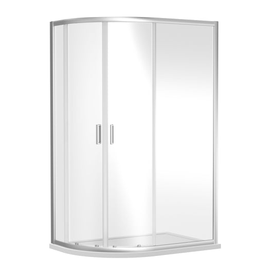 Nuie Choices Ensky 6mm Offset Quadrant Enclosures Chrome