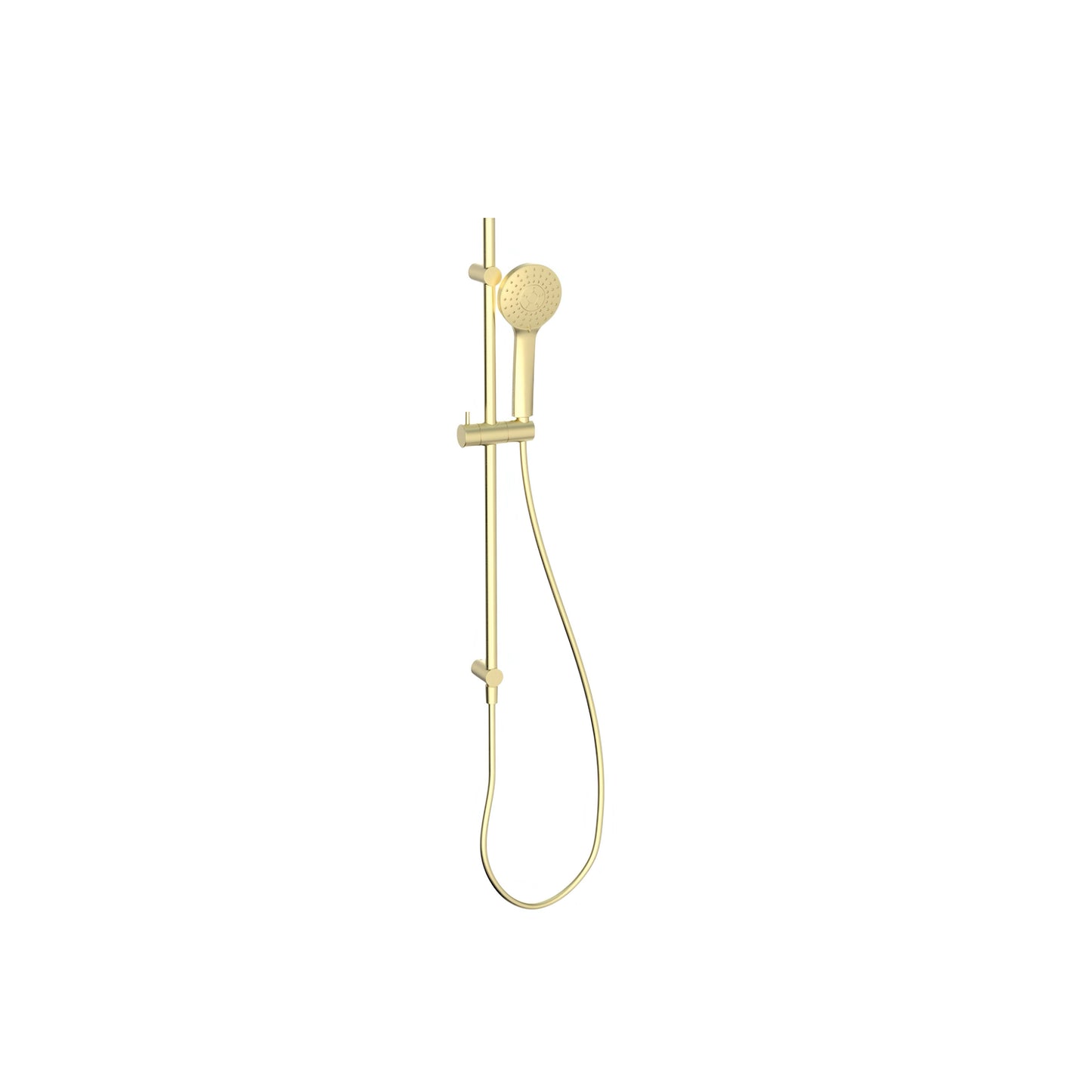 K Vit PURO ADJUSTABLE SLIDE RAIL (BUILT IN OUTLET) BRUSHED BRASS SHO162PO