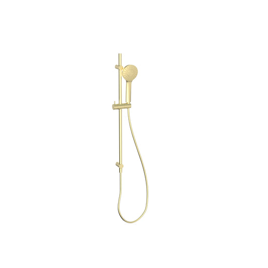 K Vit PURO ADJUSTABLE SLIDE RAIL (BUILT IN OUTLET) BRUSHED BRASS SHO162PO