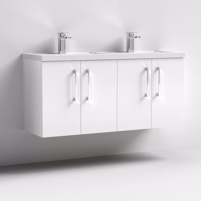 Arno 1200mm Wall Hung 1 Drawer/2 Drawer/1 Door Basin Cabinets