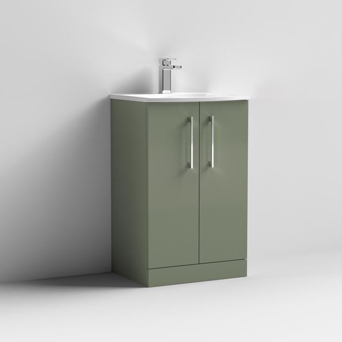 Arno 800mm 2 Door Floor Standing Basin Cabinet