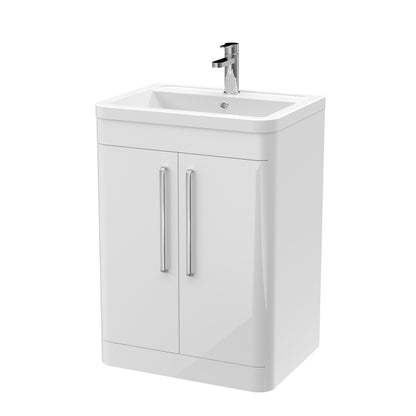 Nuie Parade Floor Standing 2 Door Unit 600mm. Various Colors