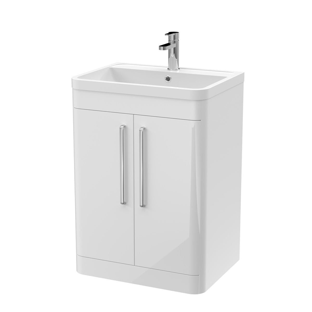 Nuie Parade Floor Standing 2 Door Unit 600mm. Various Colors