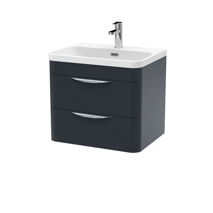 Nuie Parade Wall Hung 2 Drawer Unit 600/800mm. Various Colors