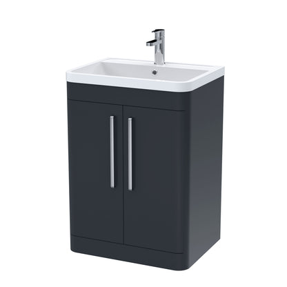 Nuie Parade Floor Standing 2 Door Unit 600mm. Various Colors