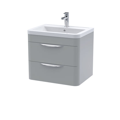 Nuie Parade Wall Hung 2 Drawer Unit 600/800mm. Various Colors