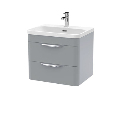 Nuie Parade Wall Hung 2 Drawer Unit 600/800mm. Various Colors