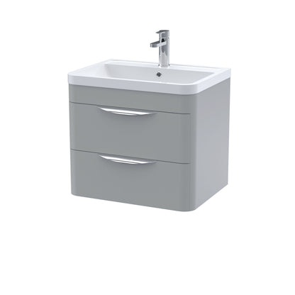 Nuie Parade Wall Hung 2 Drawer Unit 600/800mm. Various Colors