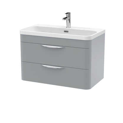 Nuie Parade Wall Hung 2 Drawer Unit 600/800mm. Various Colors