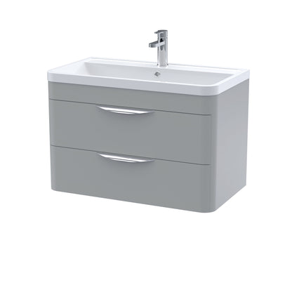 Nuie Parade Wall Hung 2 Drawer Unit 600/800mm. Various Colors