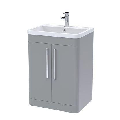 Nuie Parade Floor Standing 2 Door Unit 600mm. Various Colors