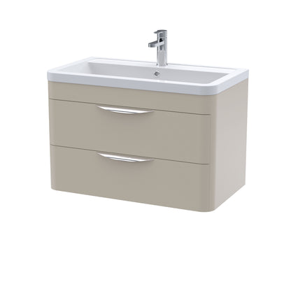 Nuie Parade Wall Hung 2 Drawer Unit 600/800mm. Various Colors