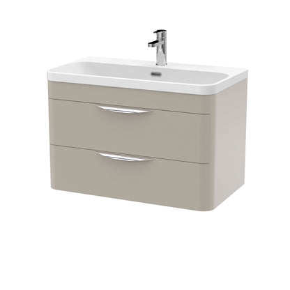Nuie Parade Wall Hung 2 Drawer Unit 600/800mm. Various Colors