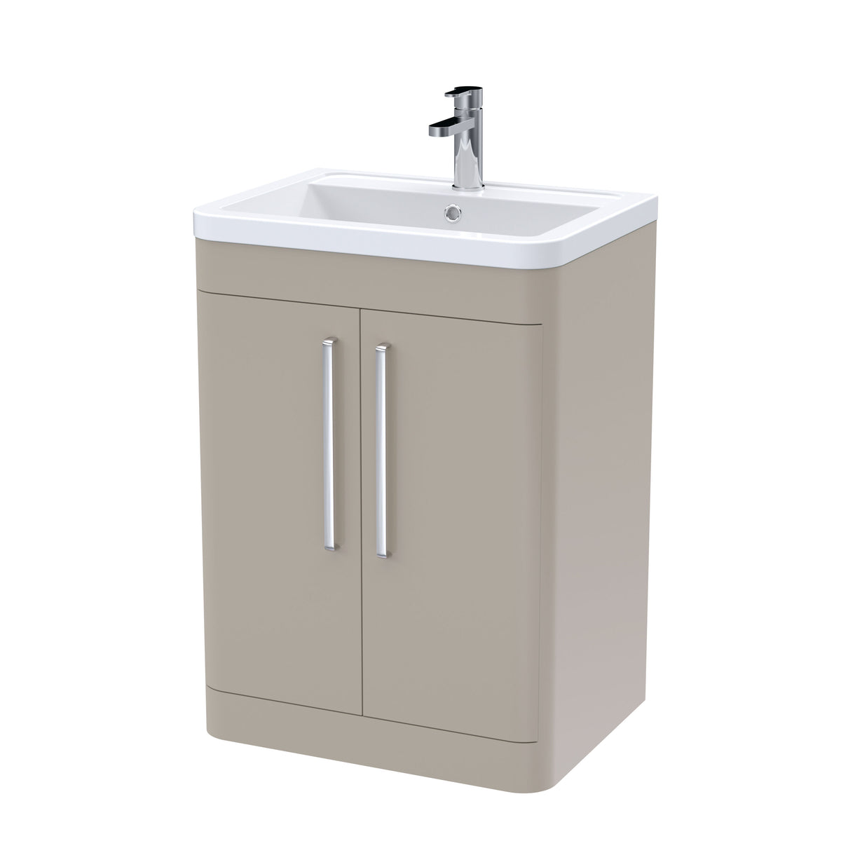 Nuie Parade Floor Standing 2 Door Unit 600mm. Various Colors