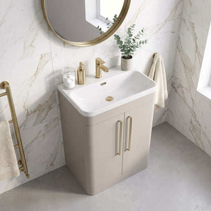 Nuie Parade Floor Standing 2 Door Unit 600mm. Various Colors