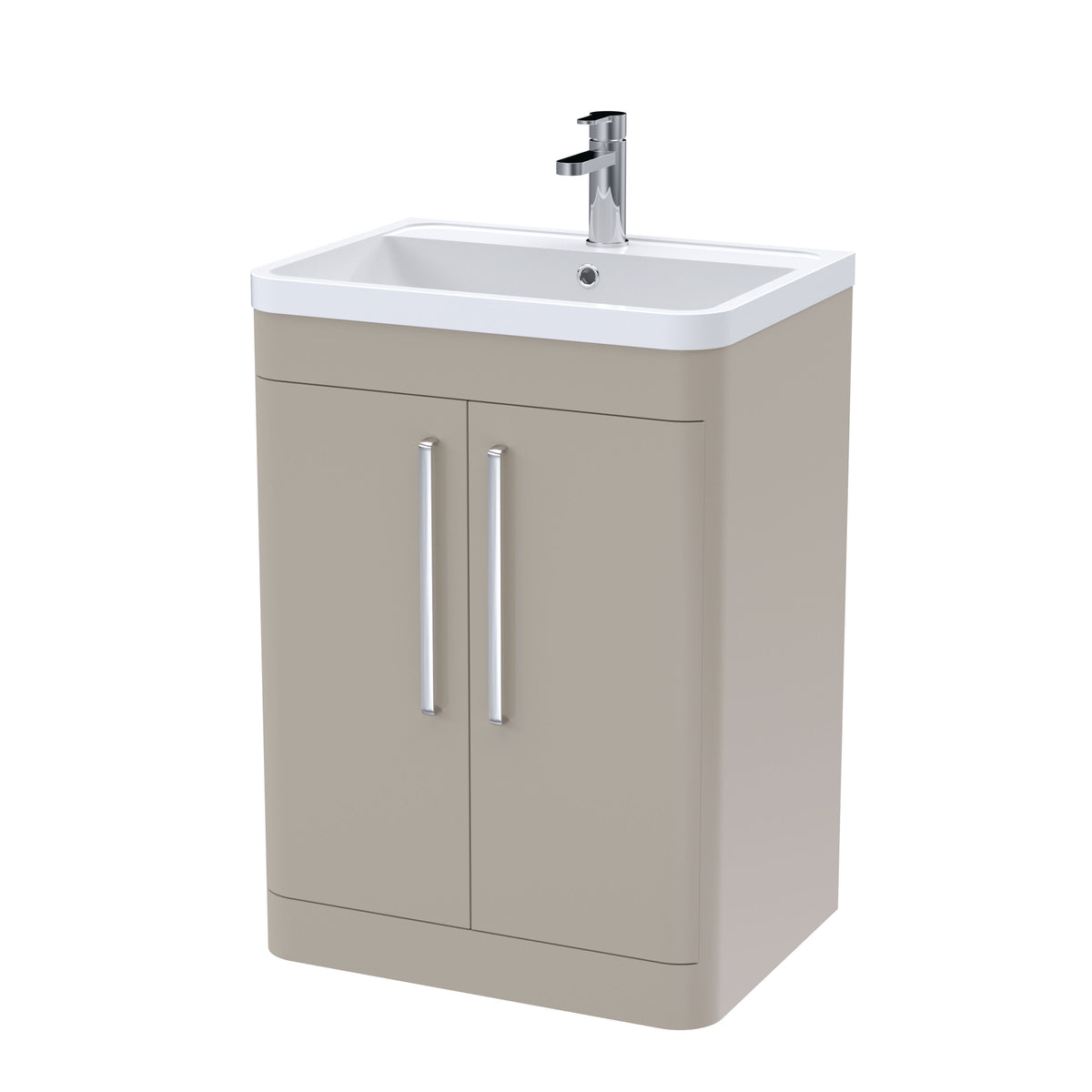Nuie Parade Floor Standing 2 Door Unit 600mm. Various Colors